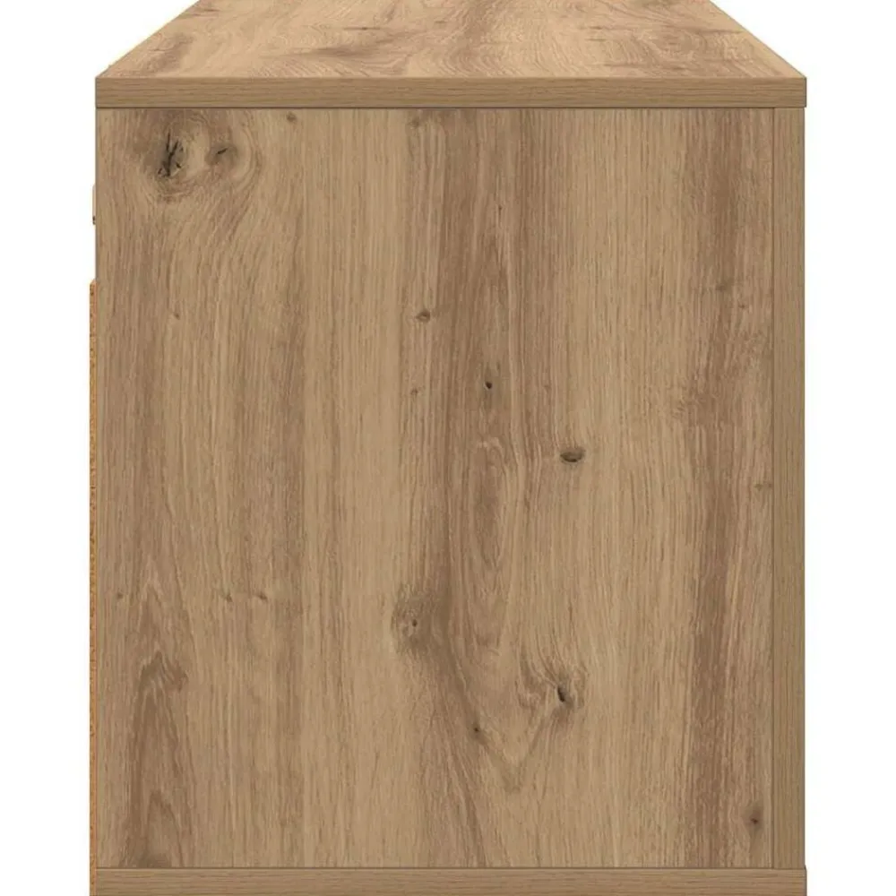 vidaXL Mueble para TV montado en la pared Roble artisan Outlet