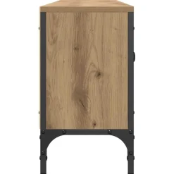 vidaXL Mueble TV cajón madera ingeniería roble artesanal 200x25x44 cm Roble artisan Outlet