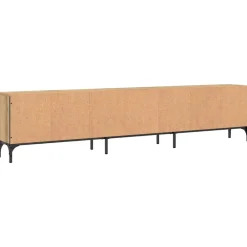 vidaXL Mueble TV cajón madera ingeniería roble artesanal 200x25x44 cm Roble artisan Outlet