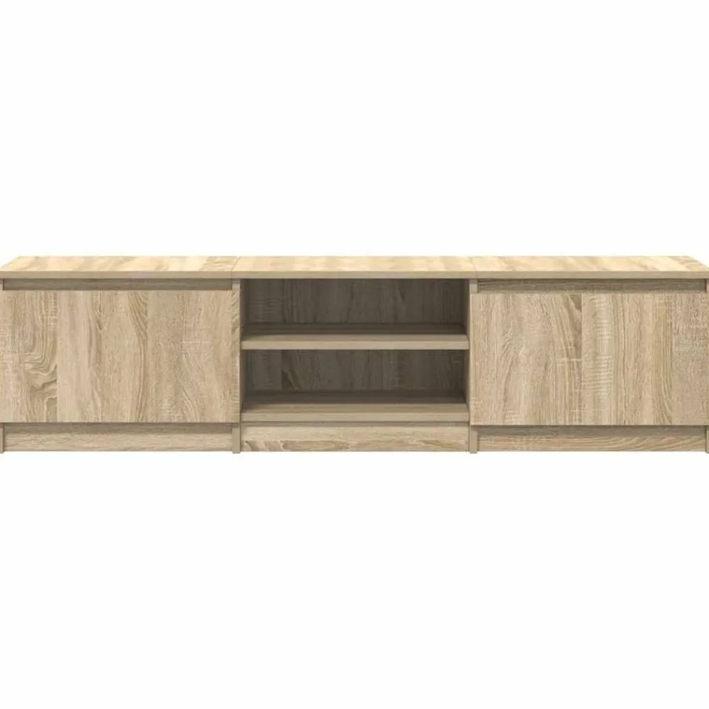 vidaXL Muebles Tv-Mueble TV madera contrachapada color 140x40x35,5cm