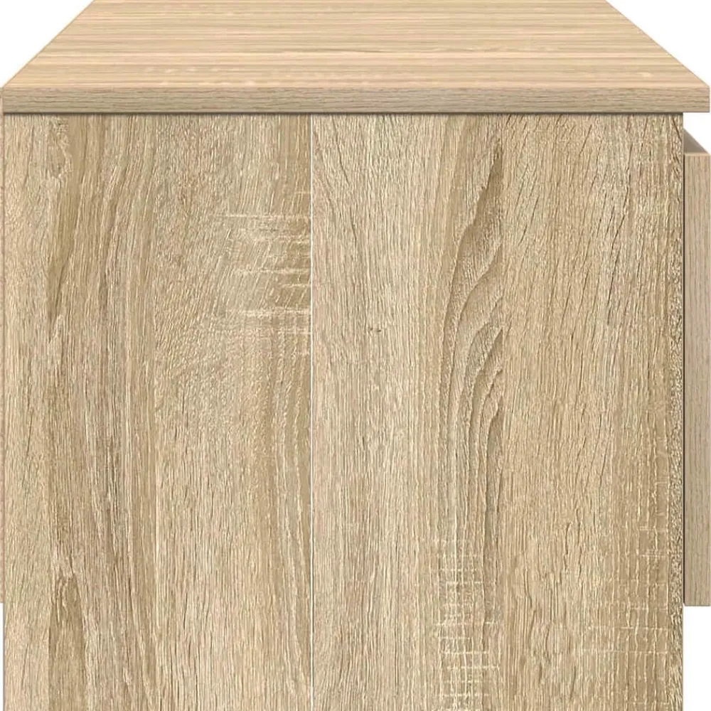 vidaXL Muebles Tv-Mueble TV madera contrachapada color 140x40x35,5cm