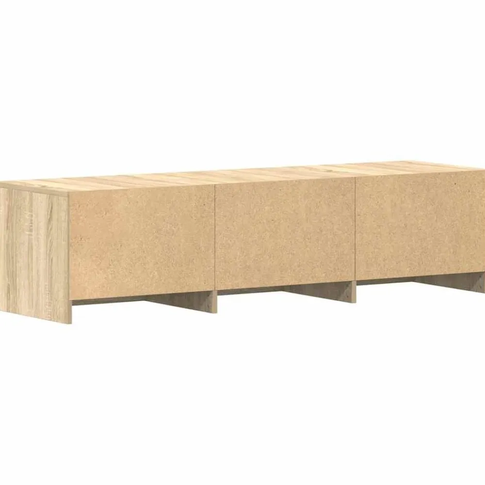 vidaXL Muebles Tv-Mueble TV madera contrachapada color 140x40x35,5cm