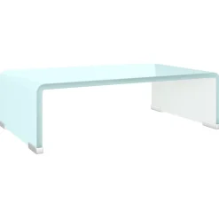 vidaXL Mueble TV/Elevador de monitor cristal 40x25x11 cm Verde Sale