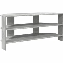 vidaXL MuebledeTVdeesquina Gris Concreto 102x40,5x45cm Gris hormig&oacute;n Outlet