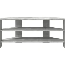 vidaXL MuebledeTVdeesquina Gris Concreto 102x40,5x45cm Gris hormigón Outlet