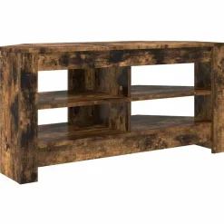 vidaXL MuebledeTVdeesquina 102 x 40,5 x 45 cm Roble ahumado Sale