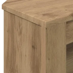 vidaXL Muebles Tv-MuebledeTVdeesquina Roble artesanal 102 x 40,5 x 45 cm