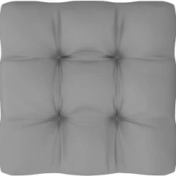 vidaXL Muebles de jardín 6 piezas con cojines de madera de pino maciza Natural Discount