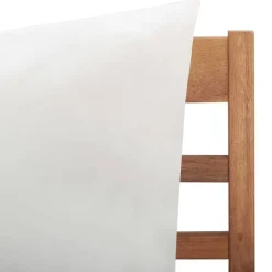 vidaXL Muebles de jardín 4 piezas con cojines madera maciza de acacia Crema Best