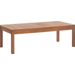 vidaXL Muebles de jardín 4 piezas con cojines madera acacia maciza Marrón y gris Outlet
