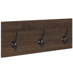 vidaXL Bancos-Muebles de recibidor 4 piezas madera de ingeniería marrón roble