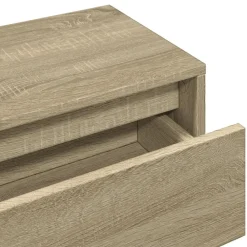 vidaXL Muebles de recibidor 4 piezas madera de ingeniería Roble Sonoma Best
