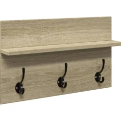 vidaXL Muebles de recibidor 4 piezas madera de ingeniería Roble Sonoma Best