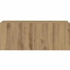 vidaXL Muebles Tv-Muebles de TV de pared 6 uds madera ingeniería roble artesanal