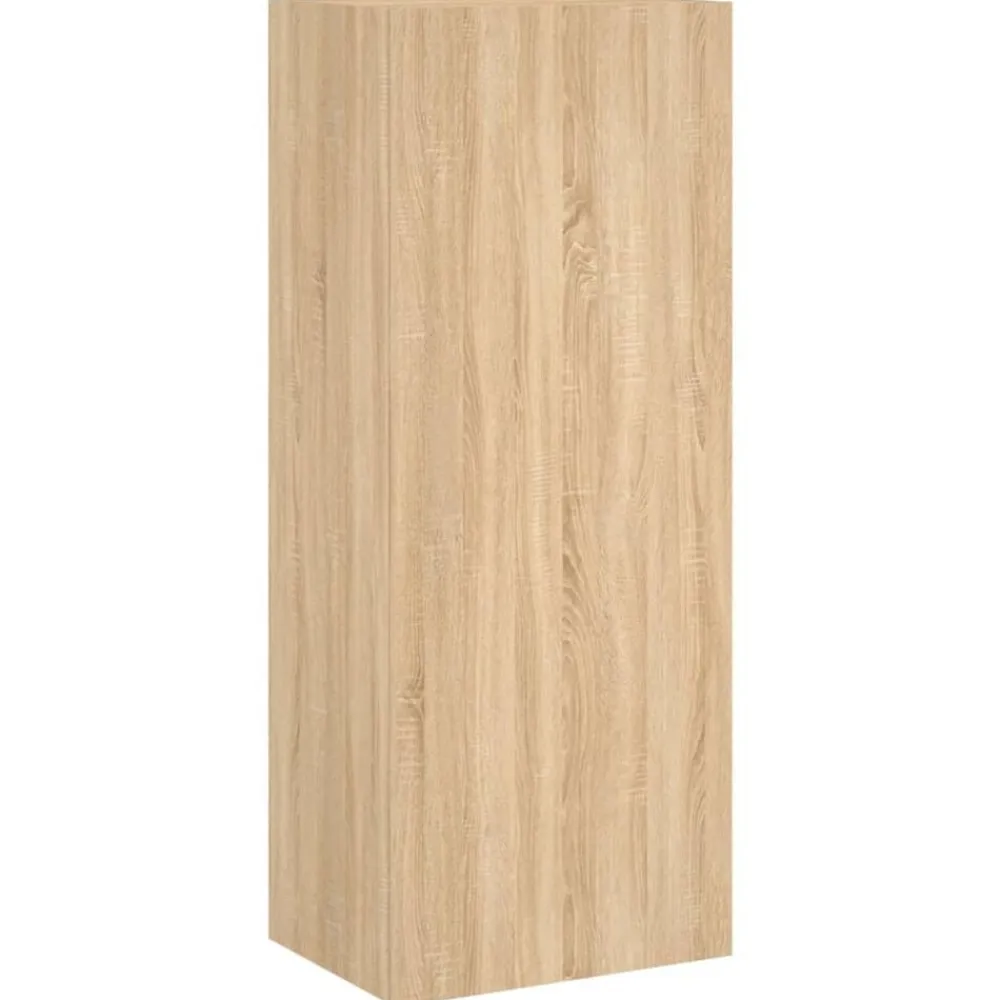 vidaXL Muebles Tv-Muebles de TV de pared 5 pzas madera de ingeniería