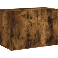 vidaXL Muebles Tv-Muebles de TV de pared 5 pzas madera ingeniería