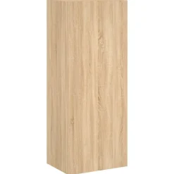 vidaXL Muebles de TV de pared 4 pzas madera de ingeniería Roble Sonoma Best