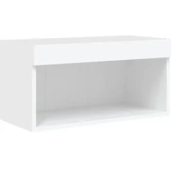 vidaXL Muebles Tv-Muebles de TV de pared con LED 5 pzas madera ingeniería