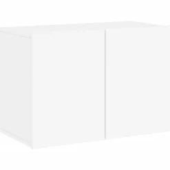 vidaXL Muebles Tv-Muebles de TV de pared 5 piezas madera de ingeniería