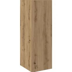 vidaXL Muebles Tv-Muebles de TV de pared 3 uds madera ingeniería roble artesanal