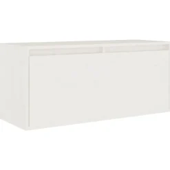 vidaXL Muebles para TV 5 piezas madera maciza de pino Blanco Sale