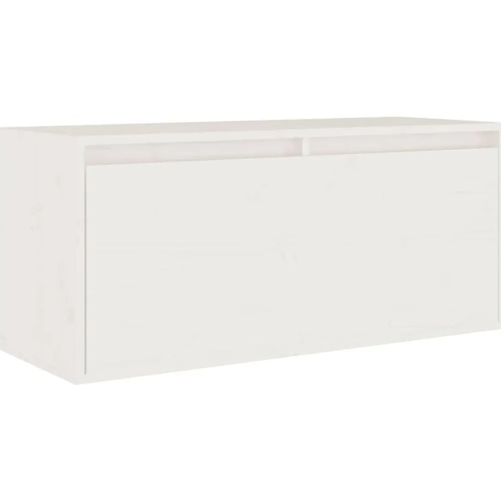 vidaXL Muebles Tv-Muebles para TV 4 piezas madera maciza de pino