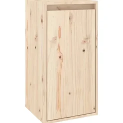 vidaXL Muebles Tv-Muebles para TV 4 piezas madera maciza de pino