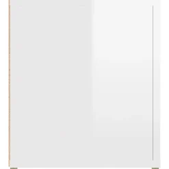 vidaXL Muebles Tv-Muebles para TV 2 uds madera blanco brillo 80x31,5x36 cm