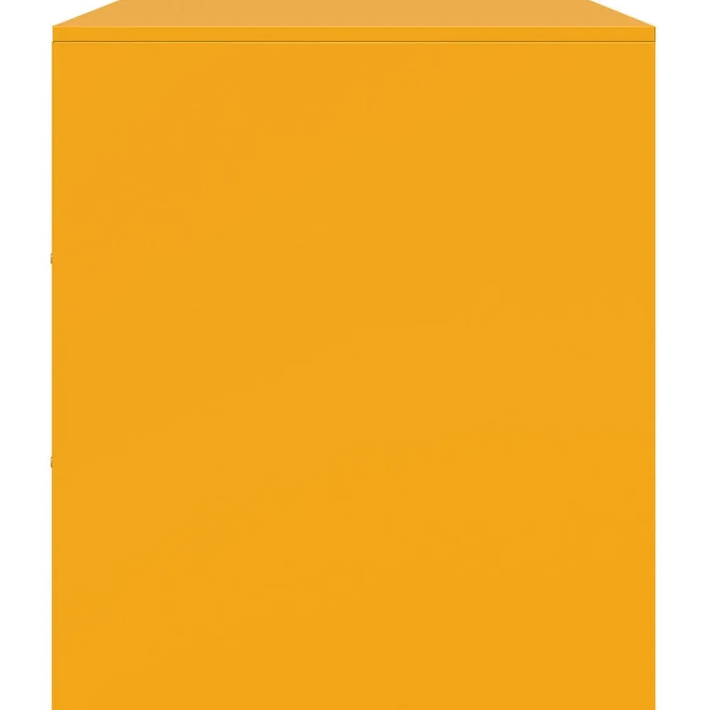 vidaXL Muebles Tv-Muebles para TV 2 unidades acero 67x39x44 cm