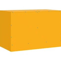 vidaXL Muebles Tv-Muebles para TV 2 unidades acero 67x39x44 cm