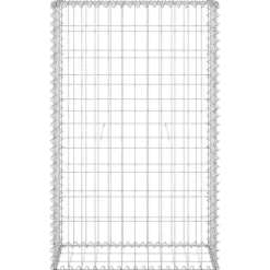 vidaXL Muro de gaviones con cubiertas acero galvanizado 60x30x100 cm Online