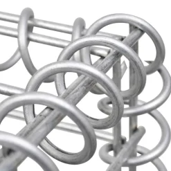 vidaXL Muro de gaviones con cubiertas acero galvanizado 60x30x100 cm Online