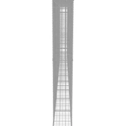 vidaXL Muro de gaviones con cubiertas acero galvanizado 600x30x200 cm New