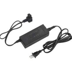 vidaXL Nevera con ruedas y adaptador polipropileno negro y gris 50 L New
