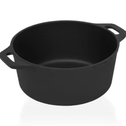 vidaXL Olla de hierro fundido Ø26,5 cm New
