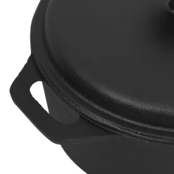 vidaXL Olla de hierro fundido Ø26,5 cm New