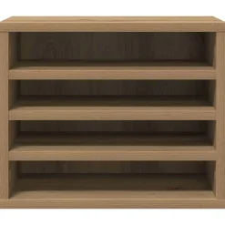 vidaXL Organizador de Escritorio Roble artesanal 36 x 26 x 29,5 cm Roble artisan Clearance
