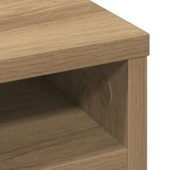 vidaXL Organizador de Escritorio Roble artesanal 36 x 26 x 29,5 cm Roble artisan Clearance