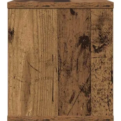 vidaXL Organizador de Escritorio Madera vieja 36 x 26 x 29,5 cm Madera envejecida Outlet