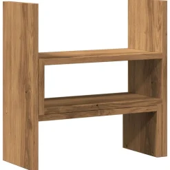 vidaXL Organizador de escritorio ajustable roble artisian 40x17x41 cm Roble artisan Online