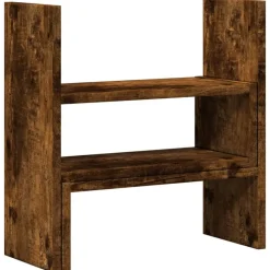 vidaXL Electrónica-Organizador de escritorio ajustable 40x17x41 cm