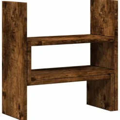 vidaXL Electrónica-Organizador de escritorio ajustable 40x17x41 cm