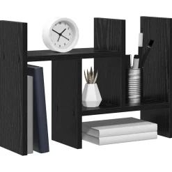 vidaXL Organizador de Escritorio 34,5 x 15,5 x 35,5 cm Roble negro Sale