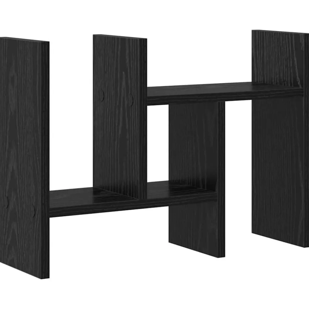 vidaXL Organizador de Escritorio 34,5 x 15,5 x 35,5 cm Roble negro Sale