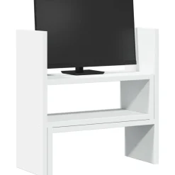 vidaXL Electrónica-Organizador de escritorio ajustable madera 40x17x41 cm