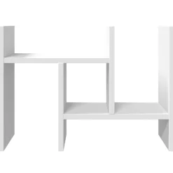 vidaXL Organizador escritorio madera 34,5x15,5x35,5 cm Blanco Outlet