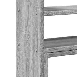 vidaXL Organizador escritorio ajustable madera 40x17x41 cm Gris sonoma Online