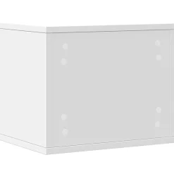 vidaXL Organizador escritorio madera ingeniería 36x26x29,5 cm Blanco Online