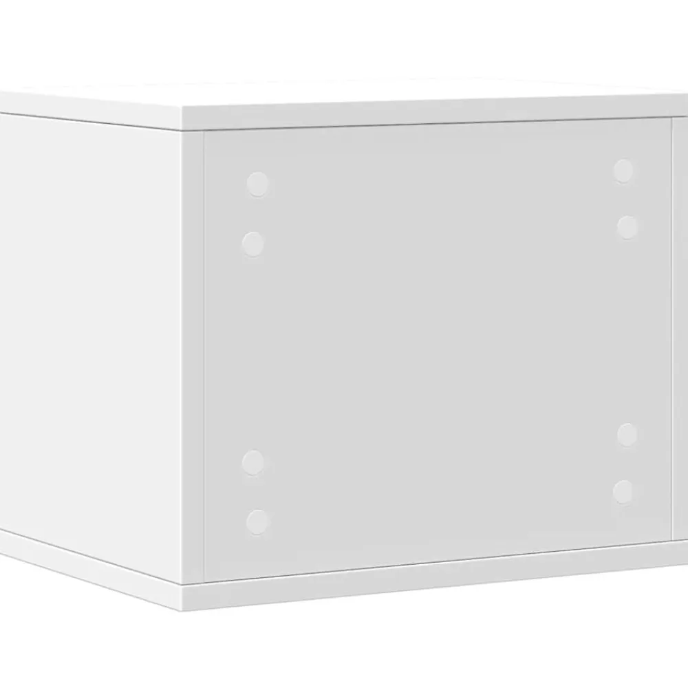vidaXL Organizador escritorio madera ingeniería 36x26x29,5 cm Blanco Online