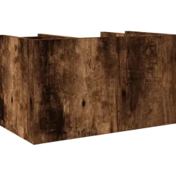 vidaXL Material De Oficina-Organizador escritorio madera 44,5x24x25 cm